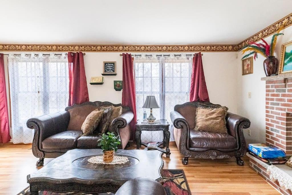 Cheerful Pocono Home Away From Home Albrightsville Esterno foto